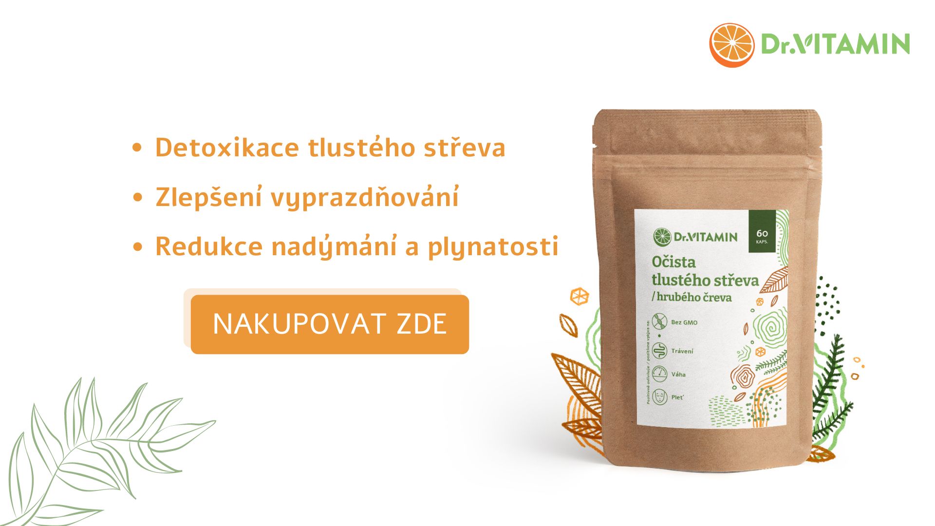 očista hrubého čreva CZ